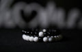 Bracelets de Couple Black & White