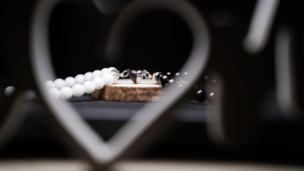 Bracelets de Couple Black & White