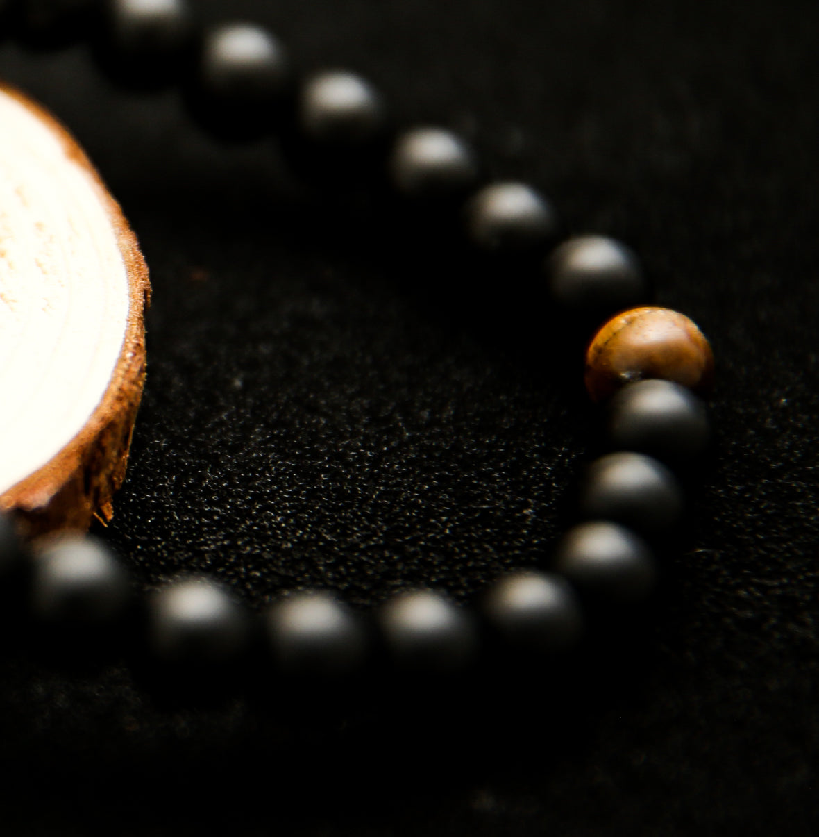 Bracelet d’Amour : Œil de Tigre & Maté