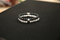 Bracelets d’Howlite & Maté