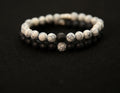 Bracelets d’Howlite & Lava