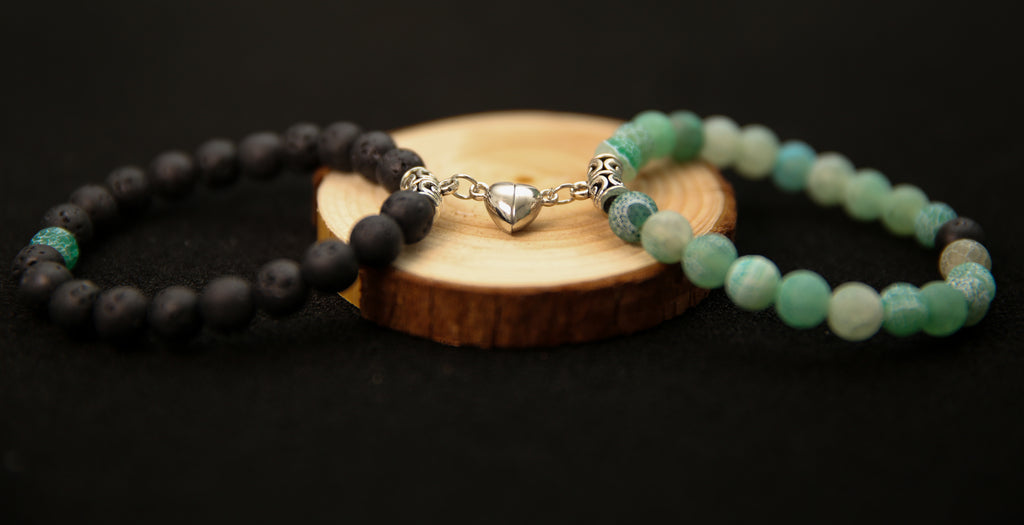 Bracelets Lava & Green